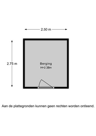 Floorplan - Stationshof 7, 2371 XM Roelofarendsveen